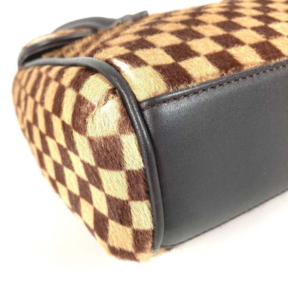 LOUIS VUITTON Brown Damier Leather Tote Bag - Picture 8 of 16